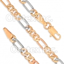 GLBR 004 Gold Layered Tri-color Bracelet